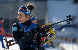 Biathlon: Vanessa Voigt wurde als 13. beste DSV-Dame. 