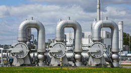 Verdichterstationen für Erdgas, die künftig auch für Wasserstoff genutzt werden sollen. Vorerst bewilligt das Bundesverkehrsministerium keine Gelder zur Wasserstoffförderung mehr (Symbolbild)