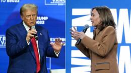 Donald Trump und Kamala Harris wollen ins Weiße Haus.