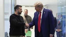 Will den Ukraine-Krieg notfalls auch ohne Selenskyjs Zustimmung beenden: US-Präsident Donald Trump.
