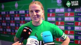 Nach dem dramatischen Einzug ins DFB-Pokal-Finale herrschte bei den Frauen des SV Werder Bremen pure Freude. Kapitänin Lina Hausicke und Co. gaben in der Mixed Zone hinterher Einblicke in ihre Gefühlswelt.