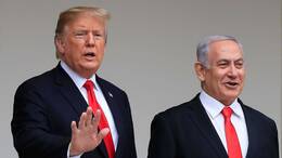 Trump (l.) mit Netanjahu (Archivbild)
