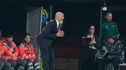 Italien-Coach Luciano Spalletti war der Verzweiflung nahe