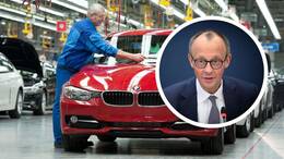 Länger im Job: Bereits ohne die „Anreize“, die Friedrich Merz und die neue Regierung beim Rentenalter planen, arbeiten die Deutschen immer länger – und gehen später in Rente. (Montage)