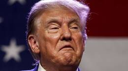 Der ehemalige US-Präsident Donald Trump spricht beim Lincoln-Dinner der Republikanischen Partei in Des Moines, Iowa, am 28. Juli.