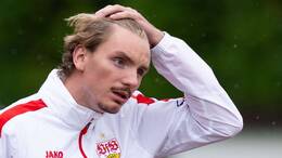 Nick Woltemade kam beim Testspielsieg des VfB Stuttgart zum Einsatz.