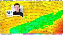 Die Wetterkarte zeigt die neuste Prognose für die Tageshöchstwerte am Dienstag (23. September). Das wäre im Süden ein extremer Wettersturz: von 30 Grad am Samstag auf 8 Grad am Dienstag! 