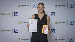 Basketball-Olympiasiegerin und BWL-Studentin Marie Reichert ist von Sporthilfe und Deutscher Bank als 