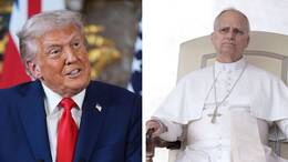 Papst Leo XIV. hat sich in einem Interview zu Donald Trump und dessen Politik geäußert. (Archivbilder)
