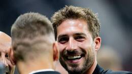 Kevin Trapp vor dem Spiel im Waldstadion.