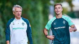 Keke Topp kommt unter Trainer Horst Steffen aktuell noch nicht so wirklich zum Zug - wechselt der Stürmer des SV Werder Bremen im Winter?