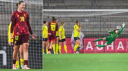 Sehenswerter Treffer von Larissa Mühlhaus: Die Angreiferin des SV Werder Bremen traf zum 1:0 für die deutsche U23-Nationalmannschaft gegen Schweden.