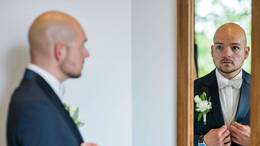 Hochzeit auf den ersten Blick - Tut er das Richtige? Daniel vor seinem Ja-Wort.