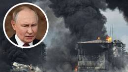 Das russische Regime Wladimir Putins hat etliche brennende Öl-Raffinerien zu beklagen.