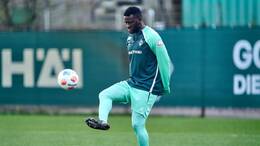 Victor Boniface steht dem SV Werder Bremen für das Bundesliga-Heimspiel gegen den VfB Stuttgart wegen einer Knieprellung nicht zur Verfügung.