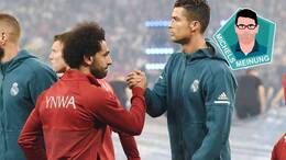 Mo Salah (l.) und Cristiano Ronaldo (r.) zählen zu den Weltstars des Fußballs.