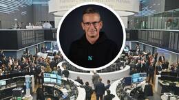 Christian Röhl, Finanz-Experte und Chief Economist bei Scalable Capital, will mehr Menschen in Deutschland an die Börse bringen (Montage)