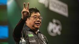 Paul Lim mit dem „Victory“-Zeichen