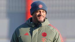 FCB-Chefcoach Vincent Kompany freut sich auf das BL-Topspiel gegen Hoffenheim.