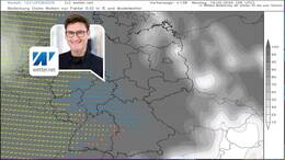 Schnee und Eisregen aus Westen und das ausgerechnet am Rosenmontagmorgen (16. Februar).