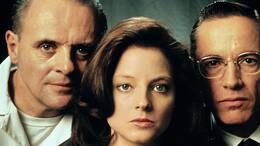 Anthony Hopkins, Jodie Foster und Scott Glenn (von links) 1991 in „Das Schweigen der Lämmer“.