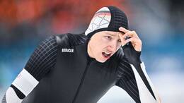 Eisschnellläufer Finn Sonnekalb verpasste die erhoffte Überraschung.