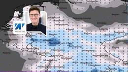 Die möglichen Schneehöhen am Rosenmontag. Das GFS-Modell der NOAA rechnet mit 5 bis 10 cm, teils nassem, Neuschnee. 