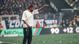 Gab im Nordderby alles an der Seitenlinie: Werder Bremens Cheftrainer Daniel Thioune.