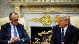 Bundeskanzler Friedrich Merz (CDU) will deutsche Minenräumfähigkeiten anbieten – obwohl US-Präsident Donald Trump die NATO zuvor scharf angegriffen hatte.