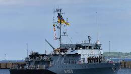 Die „Fulda“ ist auf dem Weg ins Mittelmeer.