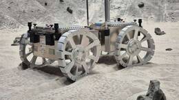 Der neue Marsrover nutzt spezielle Räder, die sich nach dem Vorbild einer Sahara-Eidechse durch lockeren Sand bewegen. 