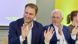 Christopher Vogt wurde mit 186 von 200 Delegiertenstimmen zum Spitzenkandidaten gewählt.